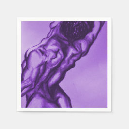 schets van oude meesters figuur servet