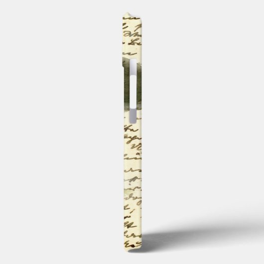 Schets van paddenstoelen vervaafde tekst, verstroo Case-Mate iPhone case (Achterkant / Links)