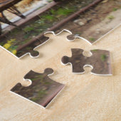 Schets van rijpaarden legpuzzel (Zijkant)