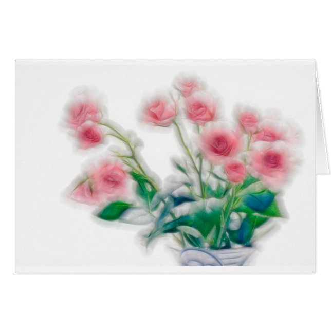 Schets van Rose Bouquet (Voorkant Horizontaal)