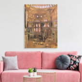 Schets van Santa Sophia door John Singer Sargent Canvas Afdruk (Insitu (Woonkamer))