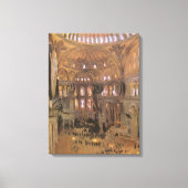 Schets van Santa Sophia door John Singer Sargent Canvas Afdruk (Voorkant)