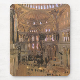 Schets van Santa Sophia door John Singer Sargent Muismat