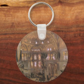 Schets van Santa Sophia door John Singer Sargent Sleutelhanger (Achterkant)