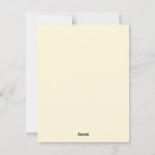 Schets van Santa Sophia van John Singer Sargent Feestdagenkaart (Achterkant)