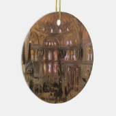 Schets van Santa Sophia van John Singer Sargent Keramisch Ornament (Rechts)