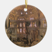 Schets van Santa Sophia van John Singer Sargent Keramisch Ornament (Voorkant)