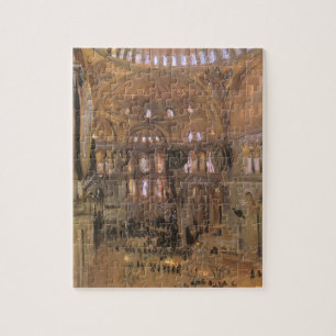 Schets van Santa Sophia van John Singer Sargent Legpuzzel