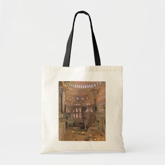 Schets van Santa Sophia van John Singer Sargent Tote Bag (Voorkant)