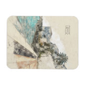 Schets van Spetses Embankment Magneet - Charmant (Horizontaal)