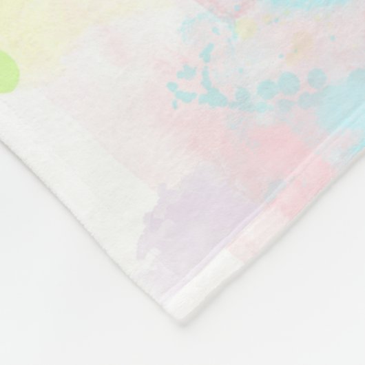 Schets van Waterverf met hand getrokken schoeisel  Fleece Deken (Hoek)