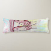 Schets van Waterverf met hand getrokken schoeisel Lichaamskussen (Voorkant)