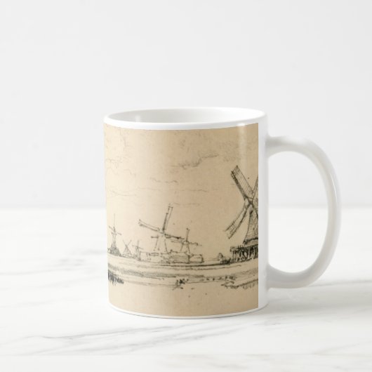 Schets van Windmills mok (Rechts)