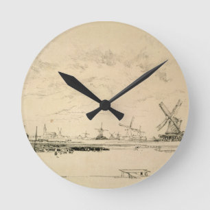 "Schets van Windmolens" klok