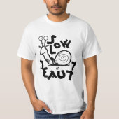 Schets van wolslak v1 t-shirt (Voorkant)