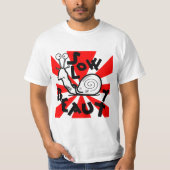 Schets van wolslak v2 t-shirt (Voorkant)