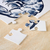 Schets van zeevruchten kreeft krab legpuzzel (Zijkant)