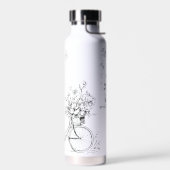 Schets Verzameling Vintage Doodles Waterfles (Links)