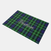 Schets Vista Clan Graham Tartan Pset Deurmat (Schuin)