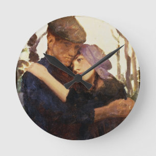 Schets voor 'Betrothed' (olie op doek) Ronde Klok