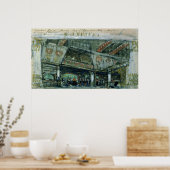 Schets voor de ballet poster (Keuken)