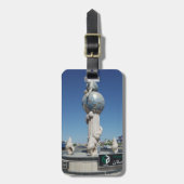Schets voor de bewoners van de zee bagagelabel (Voorkant verticaal)