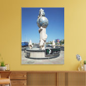 Schets voor de bewoners van de zee canvas afdruk (Insitu (Woonkamer))