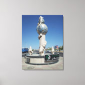 Schets voor de bewoners van de zee canvas afdruk (Voorkant)