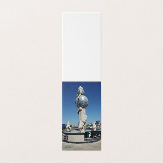 Schets voor de bewoners van de zee kaart (Buitenkant ongevouwen)