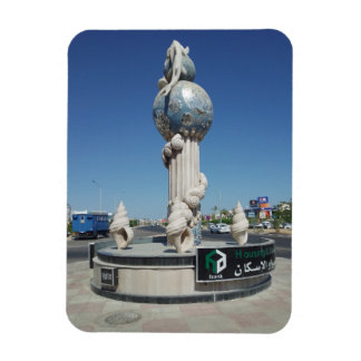 Schets voor de bewoners van de zee magneet