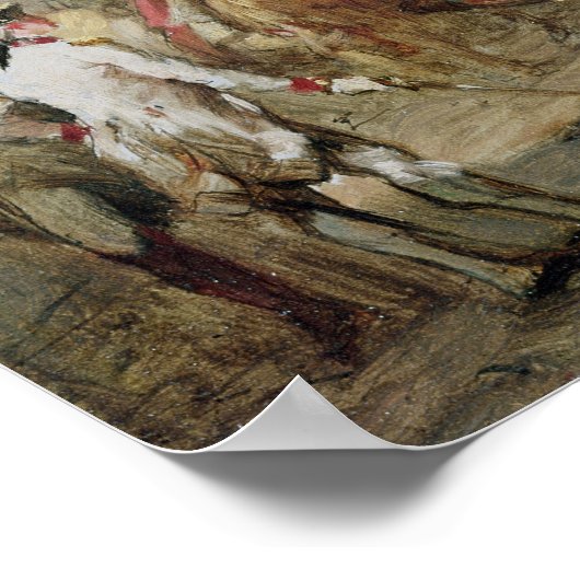 Schets voor de slag om Yorktown Poster (Hoek)