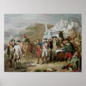 Schets voor de slag om Yorktown Poster (Voorkant)