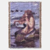 Schets voor een zeemeermin door J W WaTERHOuSE Deken (Voorkant Verticaal)