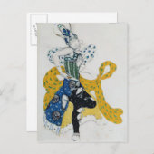 Schets voor het ballet "La Peri" Briefkaart (Voorkant / Achterkant)