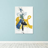 Schets voor het ballet "La Peri" Canvas Afdruk (Insitu (Houten vloer))