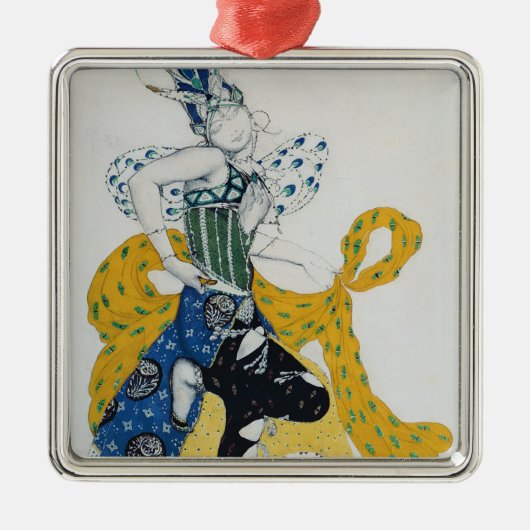 Schets voor het ballet "La Peri" Metalen Ornament (Voorkant)