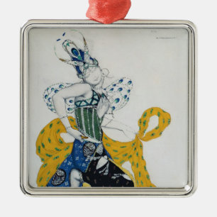 Schets voor het ballet "La Peri" van Paul Dukas Metalen Ornament