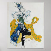 Schets voor het ballet "La Peri" van Paul Dukas Poster (Voorkant)