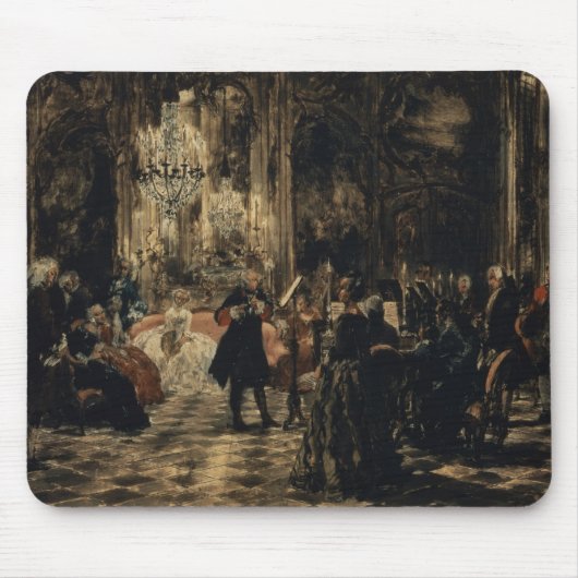 Schets voor het Flute concert, 1852 Muismat (Voorkant)