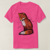 Schets voor kunstwerken van een Fo, inktplatter 26 T-shirt (Design voorkant)