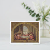 Schets voor 'The Last Supper', St. Mary's, Weymout Briefkaart (Staand voorkant)
