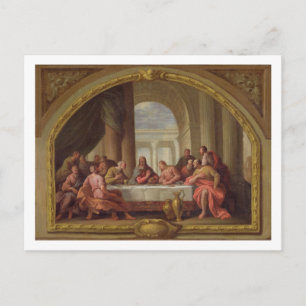 Schets voor 'The Last Supper', St. Mary's, Weymout Briefkaart