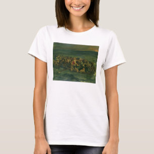 Schets voor The Shipwreck of Don Juan, 1839 (zie e T-shirt