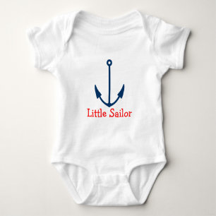 Schetsanker babysok   Kleine zeiler Romper