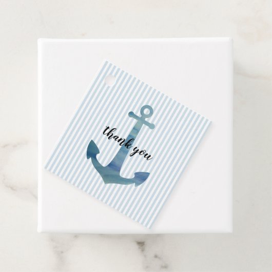 Schetsanker bedank kaartjes bedankjes labels (In situ)