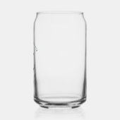 Schetsanker Navy Blauwe Strand Huwelijk Blikvorm Glas (Links)