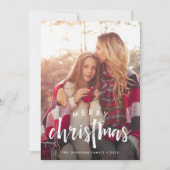 Schetsbekleding | Vakantieknopkaart Feestdagenkaart (Voorkant)