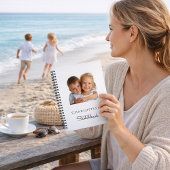 Schetsboek aangepaste foto kinderen notitieboek