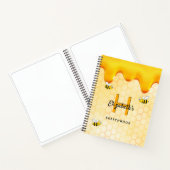 Schetsboek Bij honing druppelen Notitieboek (Binnen)