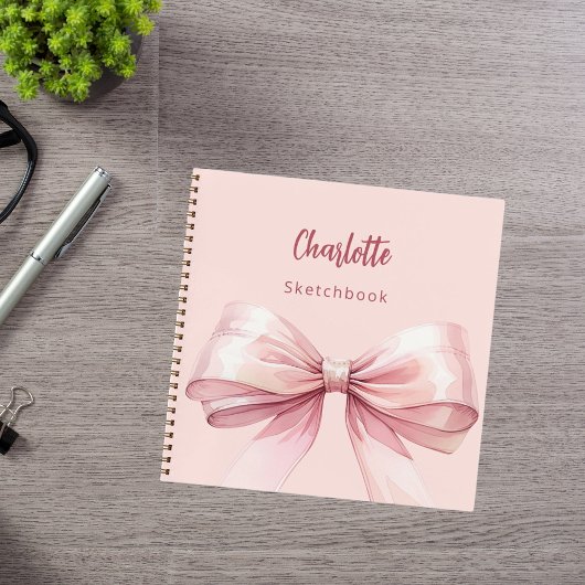 Schetsboek blush roze boog notitieboek